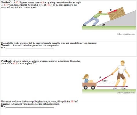 Solved Problem 1 A97 5 Kg Man Pushes A Crate 6 5 M Up Along Chegg