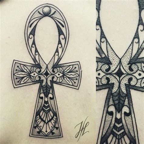 180+ Excellent Ankh Tattoo Designs with Meanings (2022 ...