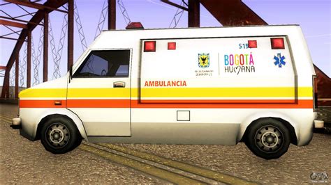 Ambulancia Rumpo Colombiana Para Gta San Andreas