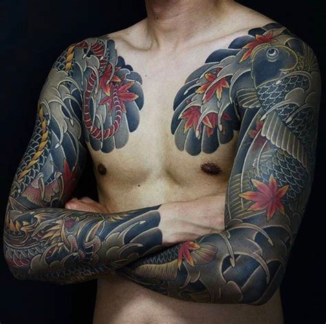 Japanese Ink On Instagram Japanese Tattoo Sleeves By Horikaka