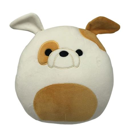 20 Cm Squishmallow Kudde Plyschleksak VIT HUND VIT HUND E9b0 White