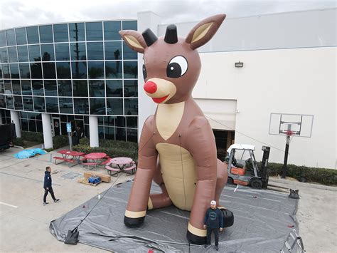 Giant Inflatable Rudolph | Los Angeles, CA