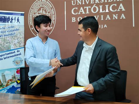 Ucb Tarija Firma Convenio Con Aiesec Para Potenciar El Liderazgo En Los