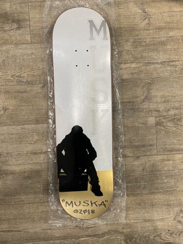 Chad Muska Boombox Reissue Signed Skateboard Deck