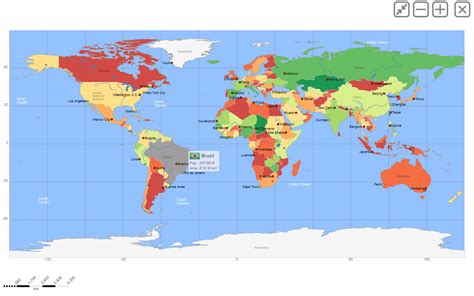 Free Printable World Atlas Map