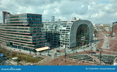 Markthal Rotterdam editorial stock image. Image of foodmarket - 113321994