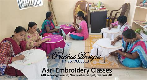 Professional Aari Embroidery And Tailoring Classes In Chennai