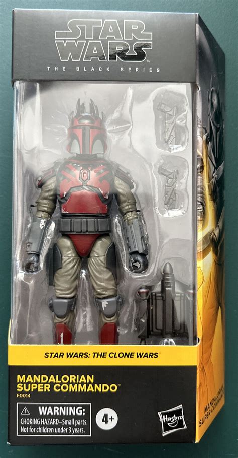 STAR WARS BLACK SERIES 6 INCH MANDALORIAN SUPER COMMANDO HASBRO Values