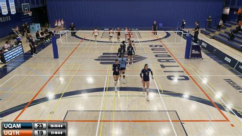 Volleyball F Minin Les Citadins De L Uqam Re Oivent Les Patriotes De