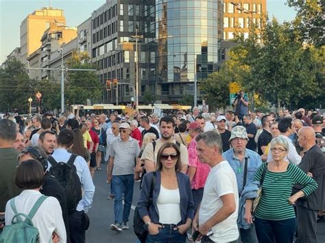 Završen protest opozicije Normalizovan saobraćaj FOTO B92