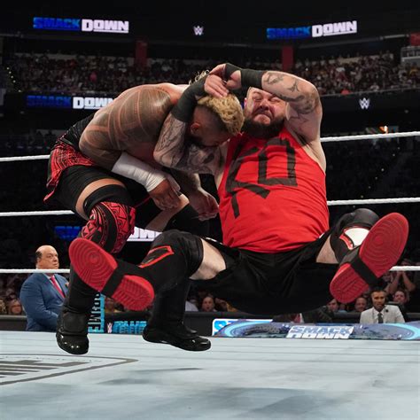 Solo Sikoa Vs Kevin Owens Friday Night Smackdown June Wwe