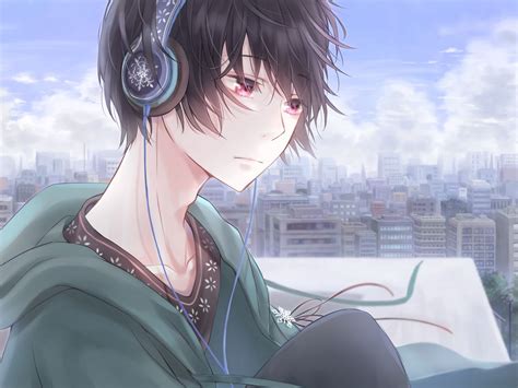 100 Anime Boy With Headphones Wallpaper Hd Myweb