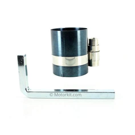 Motorkit Piston Ring Compression Tool For Mounting In Cylinder To