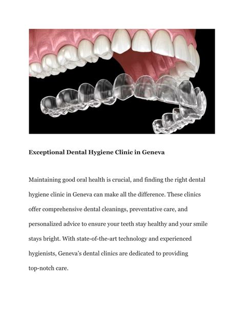 PPT Comprehensive Dental Care In Geneve PowerPoint Presentation Free