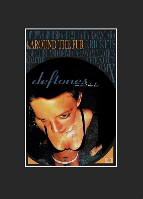 Deftones Around the Fur Poster - Etsy