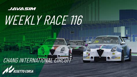 Weekly Race Javasim Chang International Circuit Assetto Corsa