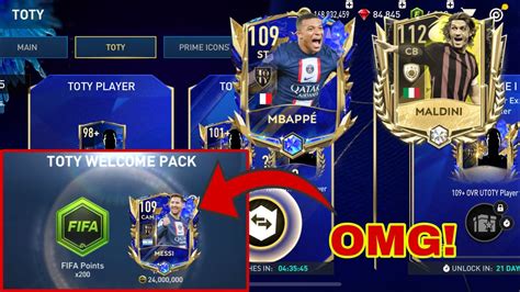 I Packed A Toty Messi Free Team Of The Year In Fifa Mobile