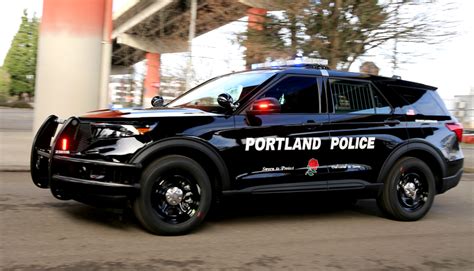 Portland Police Unveil Redesigned Hybrid Patrol Suvs News