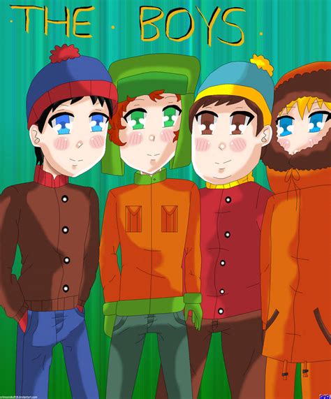 South Park boys by CrimsonSkull18 on DeviantArt