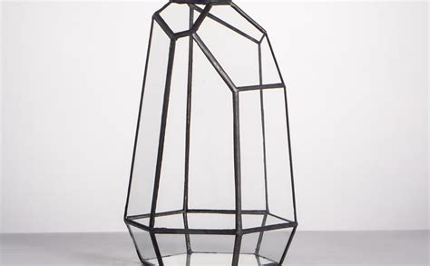 Ncyp Cm Height Irregular Prism Glass Geometric Terrarium Planter