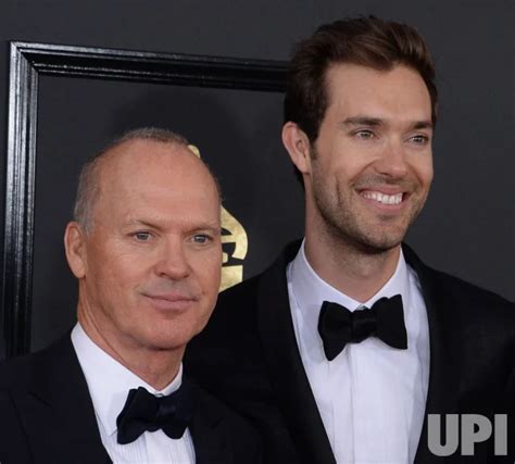 photo michael keaton  sean douglas arrive    annual