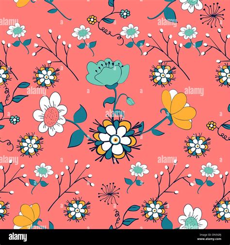 Vintage Flowers Stock Vector Images Alamy