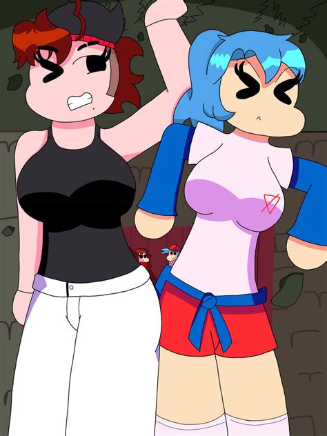 Giantess Fnf Characters 20 Big Sisters Gf And Bf By Drawsforever2 On