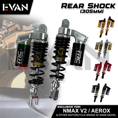 EVAN PH TRC 305mm Set Rear Shock Absorber Suspension For Nmax Aerox