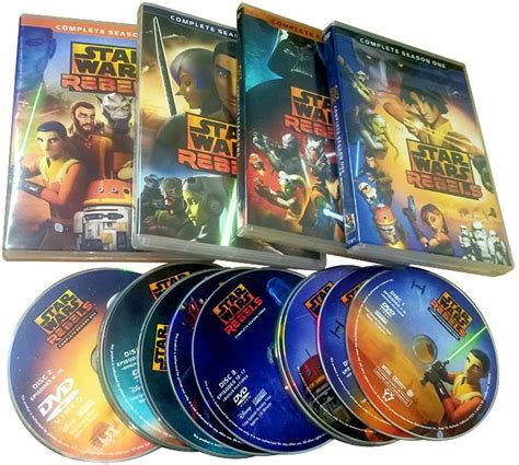 Star Wars Rebels The Complete Seasons Dvd Box Set Animation