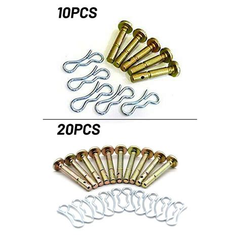 10 20pcs Cub Cadet Vervanging Shear Pins And Splitpe Grandado