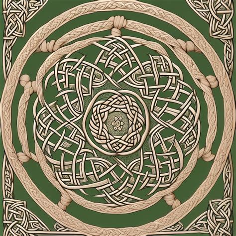 Premium AI Image | Celtic knot art