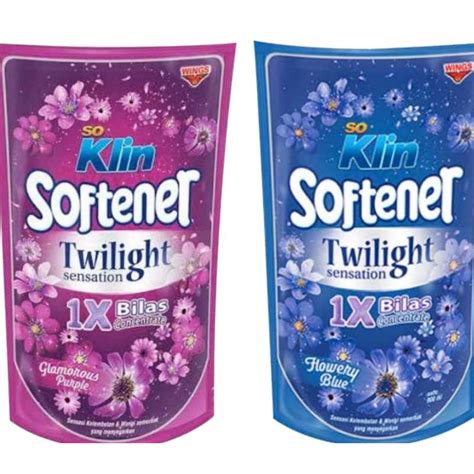 Jual Soklin Softener Twilight Sekali Bilas 800ml Shopee Indonesia