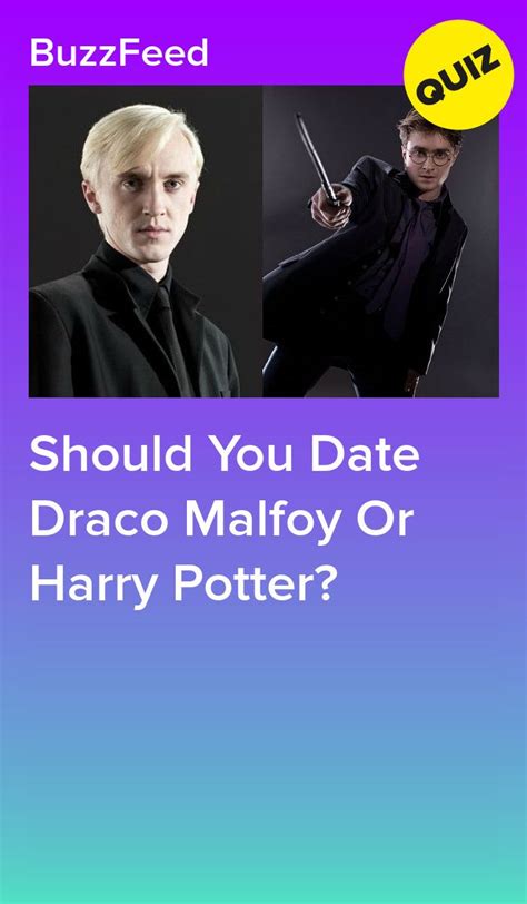 Harry Potter And Hermih From The Movie Should You Date Dracula Malfoy