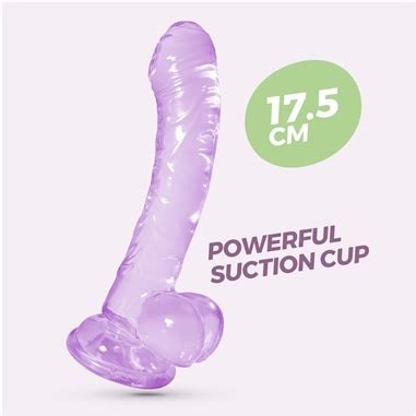 Compre Hudini Dildo Anal Jelly Roxo Crushious