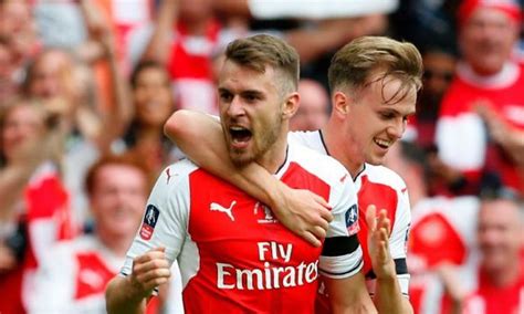 Aaron Ramsey Sends Classy Message To Rob Skip Holding