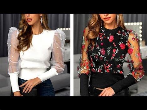 BLUSAS DE MODA 2020 BLUSAS HERMOSAS EN TENDENCIAS BLUSAS MODERNAS