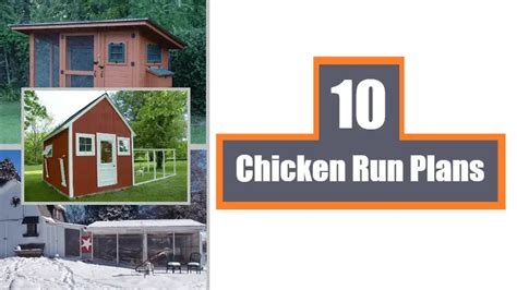 10 Free Chicken Run Plans & Ideas That Are Easy to Build (100% Free)