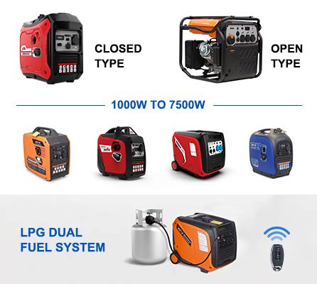 Bison Dual Fuel Remote Start 5kw 5kva 5 5kw Super Silent Lpg Inverter