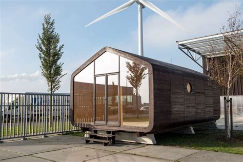 Wikkelhouse Tiny House Made Of Cardboard Materialdistrict