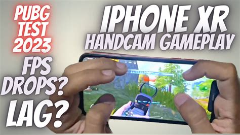 Iphone Xr Pubg Test Handcam Gameplay New 2023 Pubg Mobile Youtube