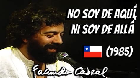 No soy de aquí ni soy de allá En vivo Facundo Cabral YouTube