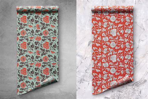 Top View Wrapping Paper Roll Mockup Designertale