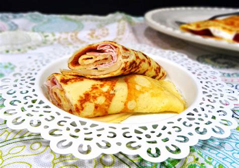 Ponto de Rebuçado Receitas Crepes light de tapioca e queijo quark