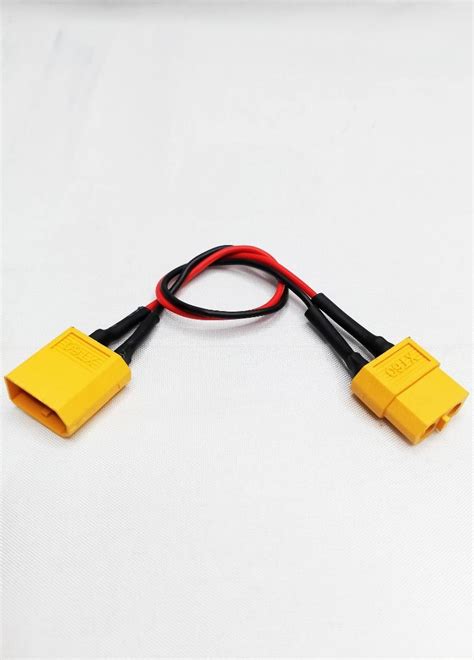 Xt60 Male To Xt60 Female With Wire 60a Gold Plated Battery Connector Plug Best For Rc Battery