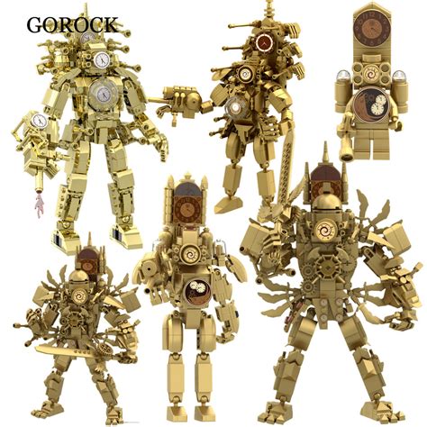 Gorock 3.0 nâng cấp đồng hồ titan king moc skibidi nhà vệ sinh titan đồng