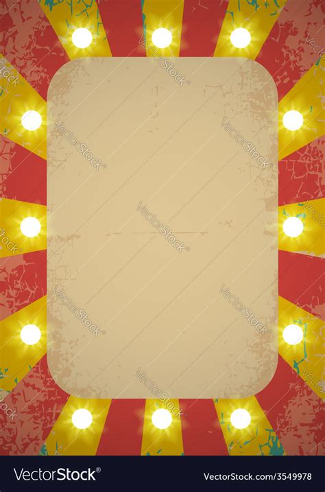 circle poster royalty  vector image vectorstock