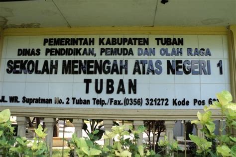 3 SMA Unggulan Di Kabupaten Tuban Yang Masuk TOP 1000 Sekolah Terbaik