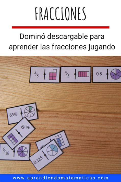 Con Este Juego De Fracciones Los Niños De Primaria Podrán Practicar El Concepto De Fracción