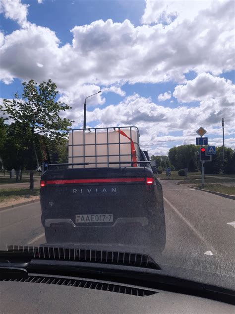 I saw Rivian for the first time in Belarus : r/Rivian