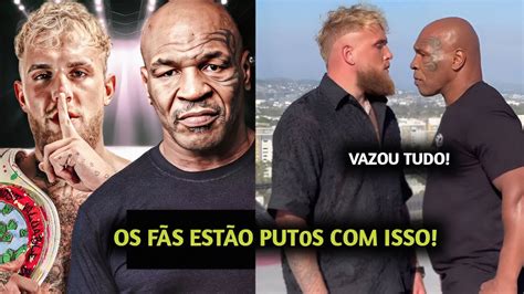 Tir0 No PÉ🚨 Vazou As Regras Da Luta Entre Mike Tyson X Jake Paul E FÃs